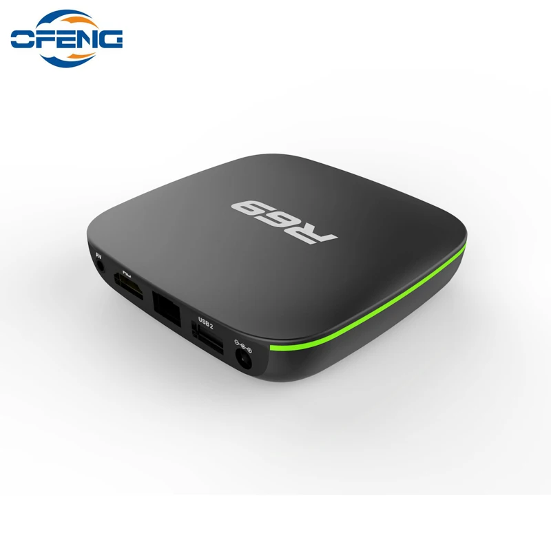 R69 Smart Android 7,1 ТВ приставка 1 ГБ 8 ГБ Allwinner H3 четырехъядерный 2,4G Wifi приставка 1080P HD Поддержка 3D фильмов медиаплеер