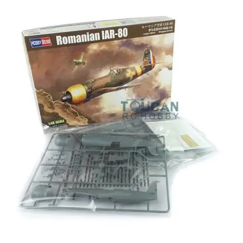

HobbyBoss 81757 1/48 Scale Romanian IAR-80 Fighter Static Model Aircraft Kits