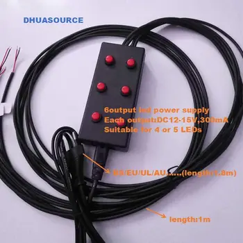 

LED switching power supply portable power supply 6 output led power supply Multiple output power supply