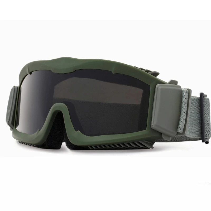 Пуленепробиваемые тактические очки для страйкбола Пейнтбол Очки для стрельбы военные спортивные солнцезащитные очки 3 линзы очки с защитой от ультрафиолета
