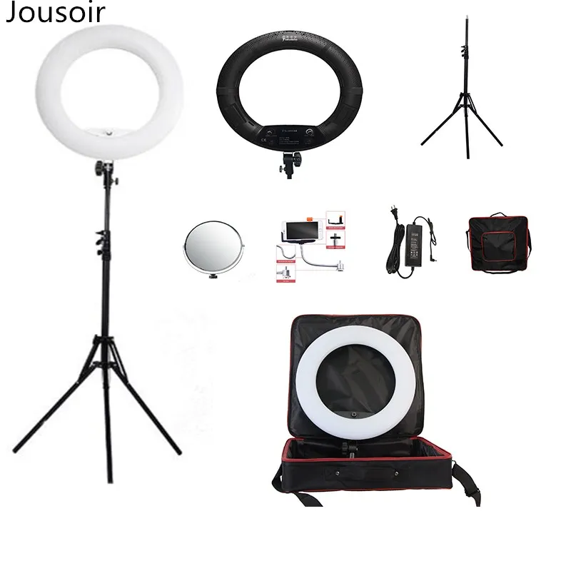 Yidoblo-Black-FS-480II-2-Colors-adjust-Camera-Photo-Studio-Phone-Video-18-48W-480-LED_