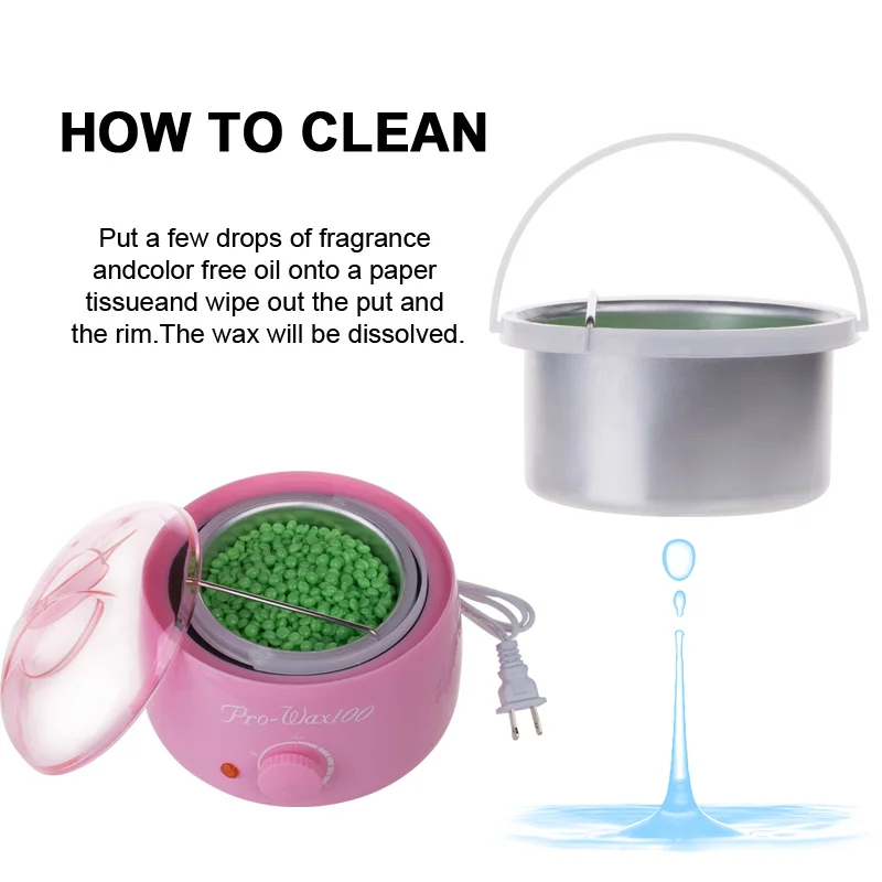 Hair Removal Tool epilator Warmer Wax Heater Professional Mini SPA Hand Epilator Feet Paraffin Wax Machine Temperature Control