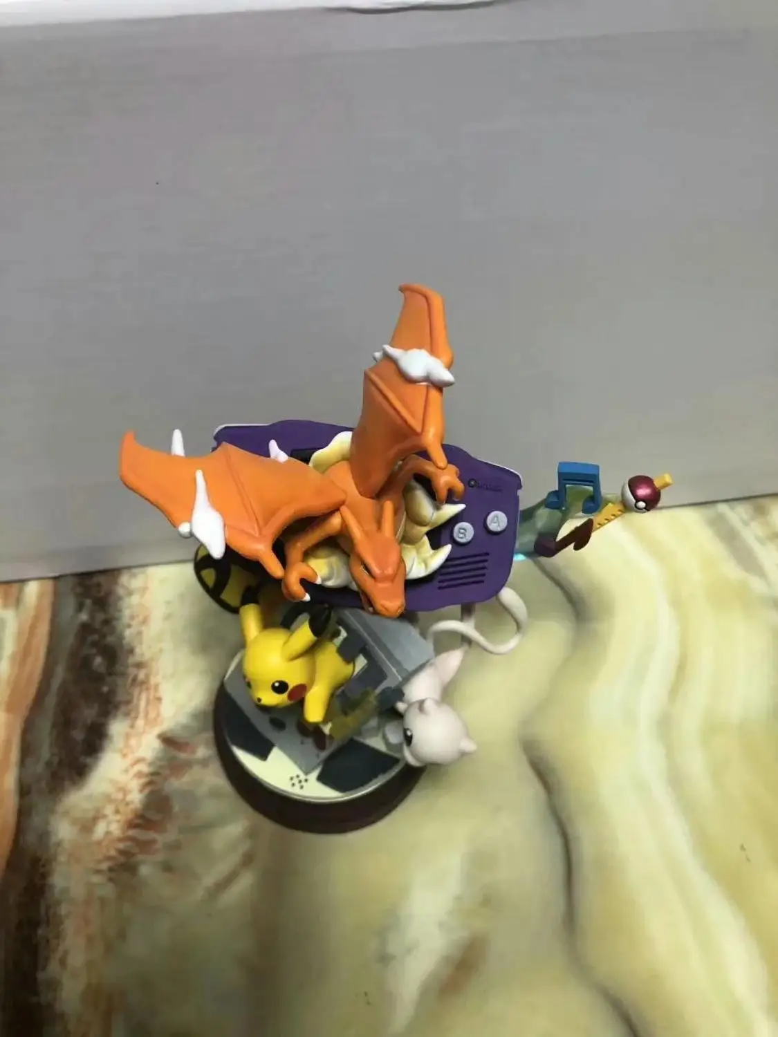Аниме Pikachu Charmander Mew экшн фигурка GK модель игровой машины декоративные