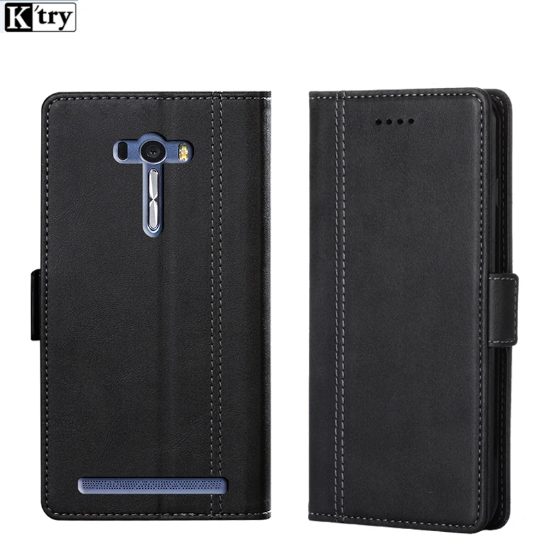 

Luxury Case for Asus Zenfone ZE500KL Flip Wallet Leather Cover For Asus Zenfone 2 laser ZE500KL Case ZE550KL Phone Case
