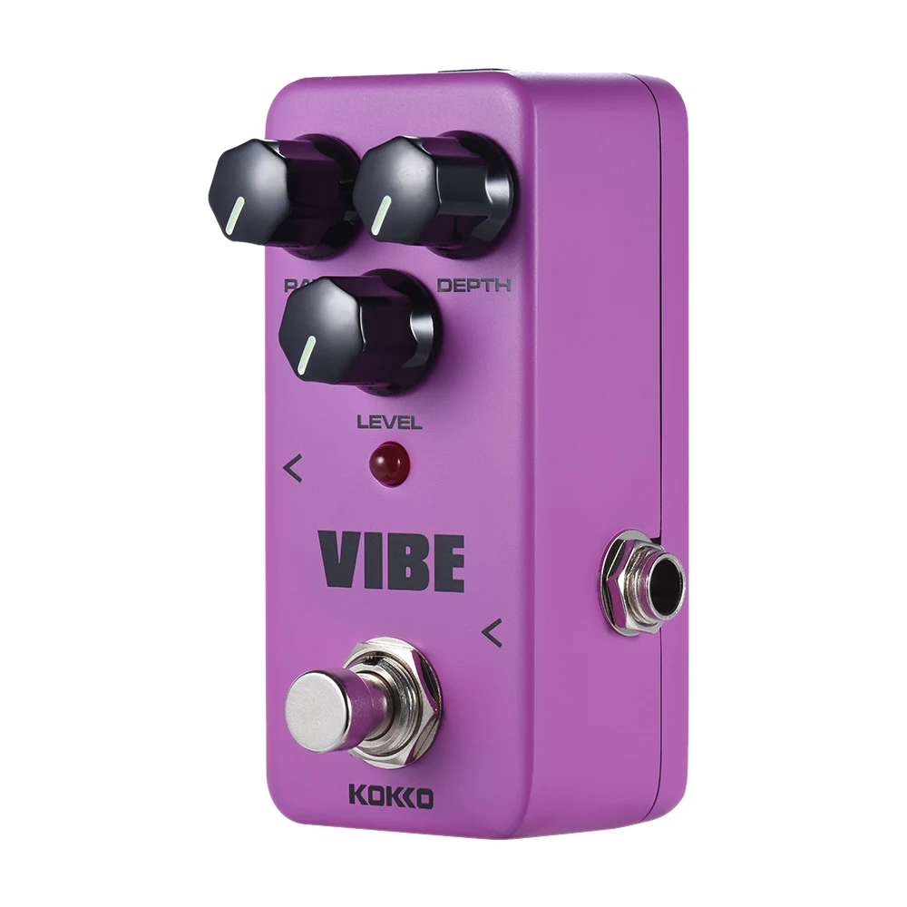 Педаль для гитары KOKKO VIBE аналоговый поворотный динамик педаль настоящий байпас