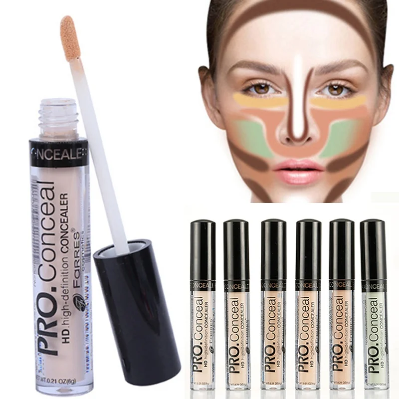 1PC Professional Liquid Concealer Makeup Skin Hide Blemish Whitening Lasting Moisture Beauty Cosmestic 1PC Professional Liquid Concealer Makeup Skin Hide Blemish Whitening Lasting Moisture Beauty Cosmestic
