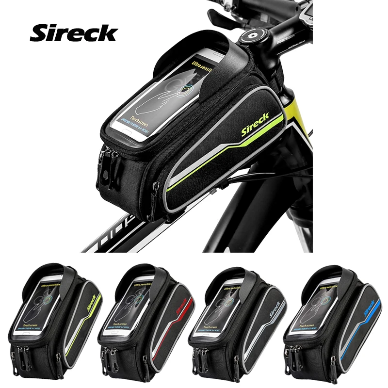 Sireck 2018 font b Bicycle b font Frame Top Tube font b Bag b font Front