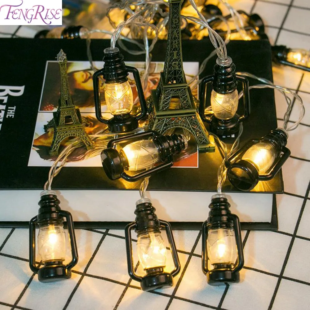 

FENGRISE LED String Light Ramadan Decoration For Home EID Mubarak Decor Birthday Wedding Party Decor Christmas Tree Fairy Light