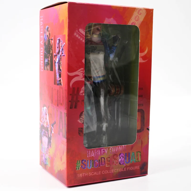 Boneca Action Figure Arlequina Ou Harley Quinn Esquadrão Suicida 18cm