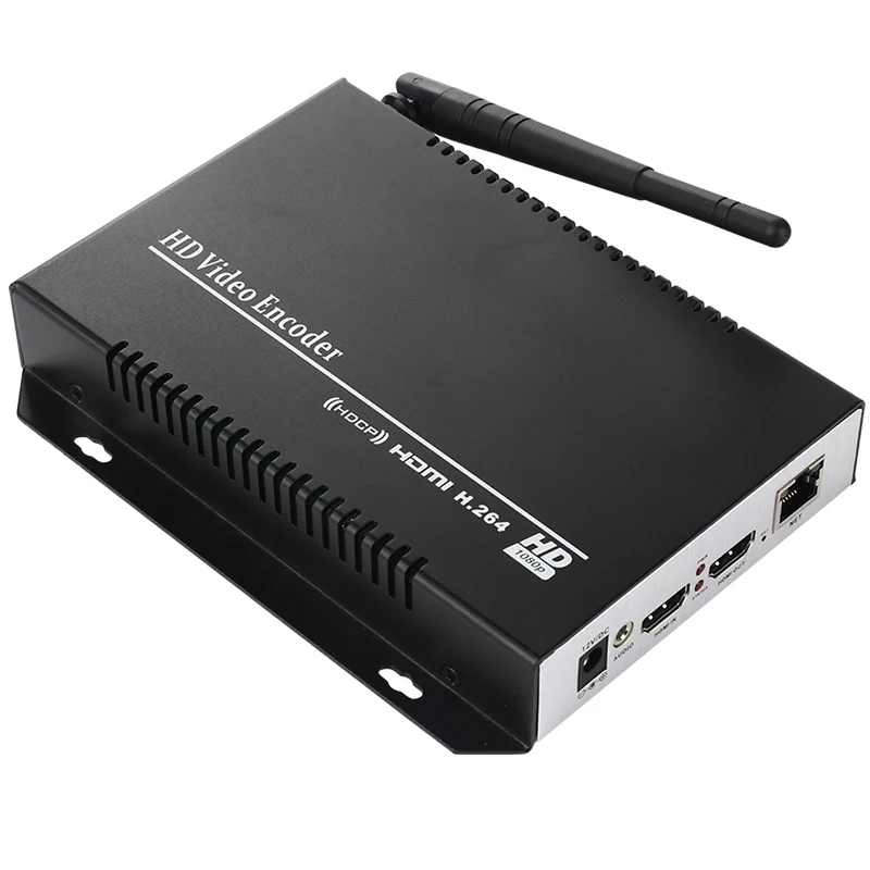 DHL беспроводной MPEG-4/H.264 AVC HDMI к IP потокового видео кодер с HDMI петлей