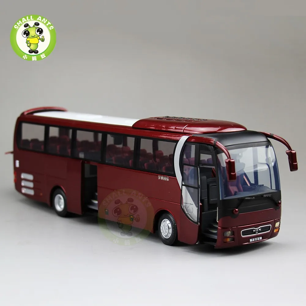 1/42 масштабная модель автобуса человек Львиная звезда Yutong ZK6120R41 литая модель автобуса автомобиль игрушки подарки