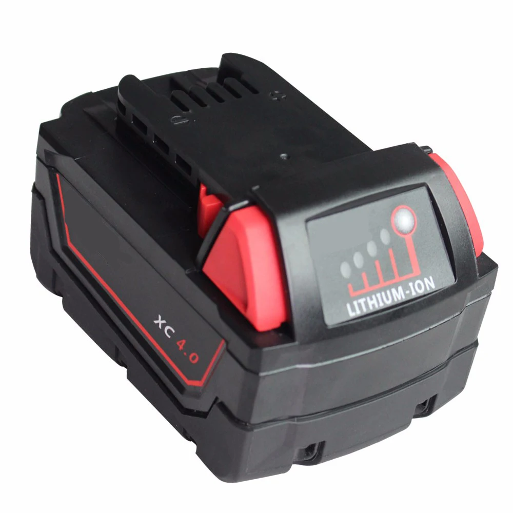

New 18V Lithium Ion 4000mAh Replacement Rechargeable Power Tool Battery for Milwaukee XC 48-11-1815 Li18