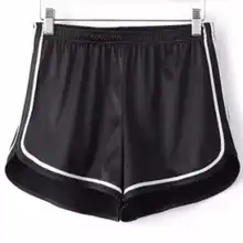 Женский Спортивный Повседневный пляжный однотонный летний Горячий Женский бег Тонкий Йога женские шорты модные брюки с высокой талией