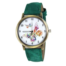 Excellent Quality Top New Design Women Watch Steel Case Leather Quartz Analog Wristwatch lady dress watch relogios feminino