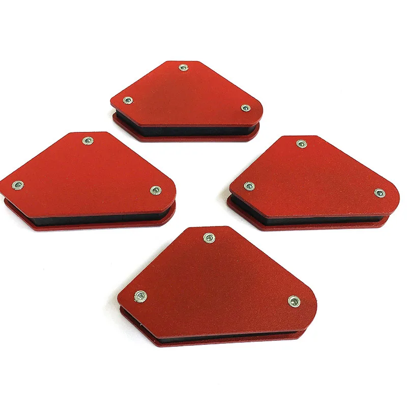 

Multi-angle Mini Welding Magnets Neodymium Clamp Holder Never Degaussing Lifting Welding Positioner 45 90 135 Degrees 4pcs/set