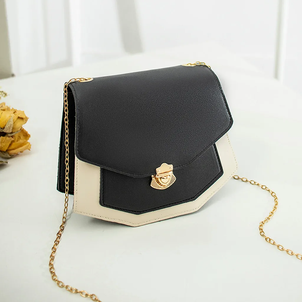 

Molave bag Fashion Momen Solid Color Chain Shoulder Bag Messenger Mobile Phone Cover Solid new bags for women 2019 may21