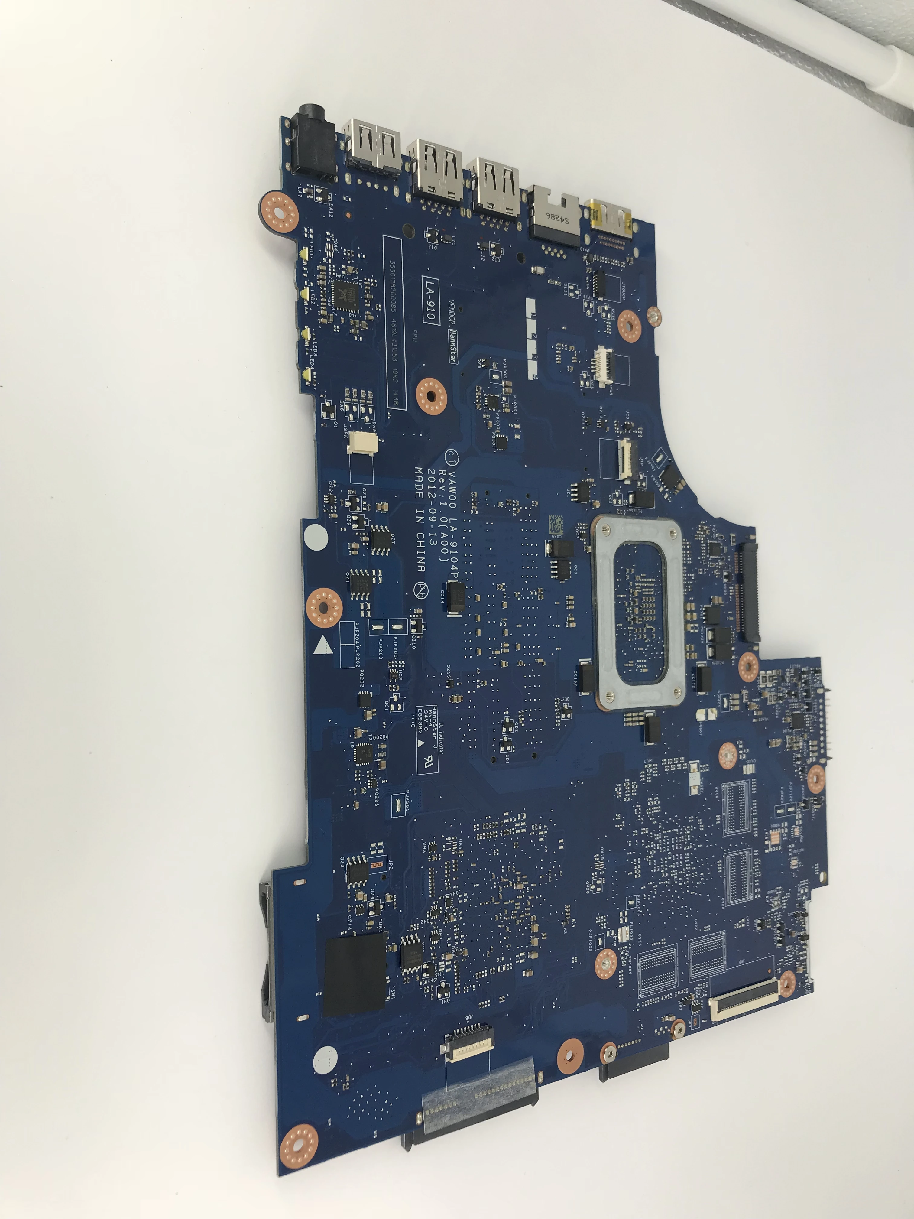 price cut  GY07W 0GY07W LA-9104P Fit For Dell Inspiron 15 3521 laptop motherboard 1017U DDR3 tested