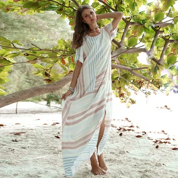 

Dress For Beach 2019 Swimming Suit Women Summer Suits May Women's Swimdress Cover Up Product New Couture Short Long Sleeve