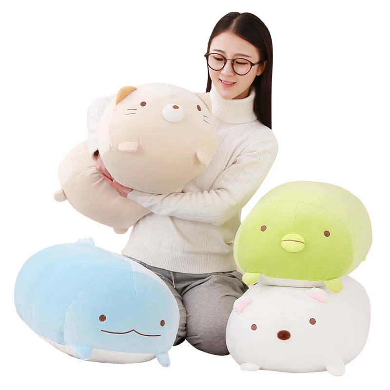 30/60 см японской анимации Sumikko Gurashi плюшевые игрушки углу био Подушка для детей с изображением кукол из мультфильмов для девочки на день рождения, подарок на день Святого Валентина