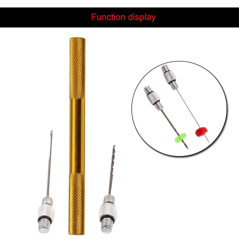 Buy 3pcs/lot Aluminium Fishing Hair Rig Needle