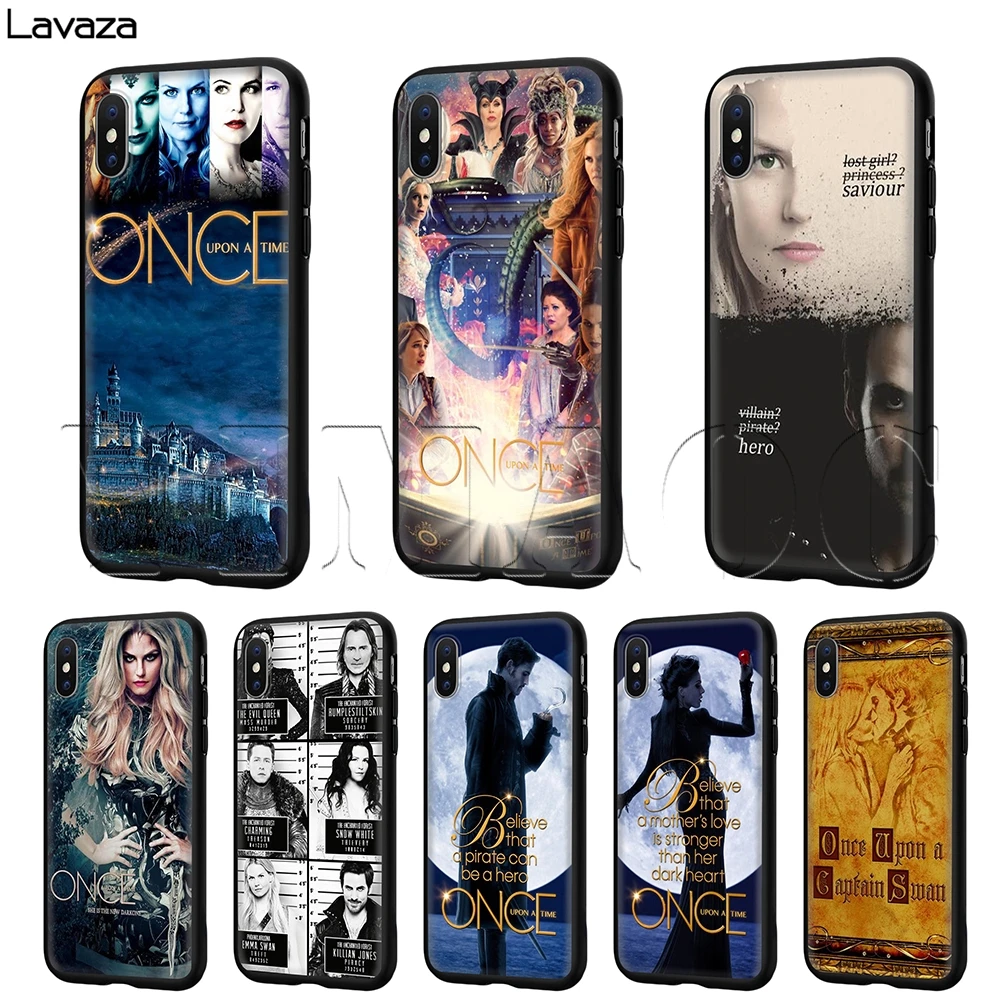 Чехол Lavaza Once Upon A Time для iPhone 11 Pro XS Max XR X 8 7 6 6S Plus 5 5s se |