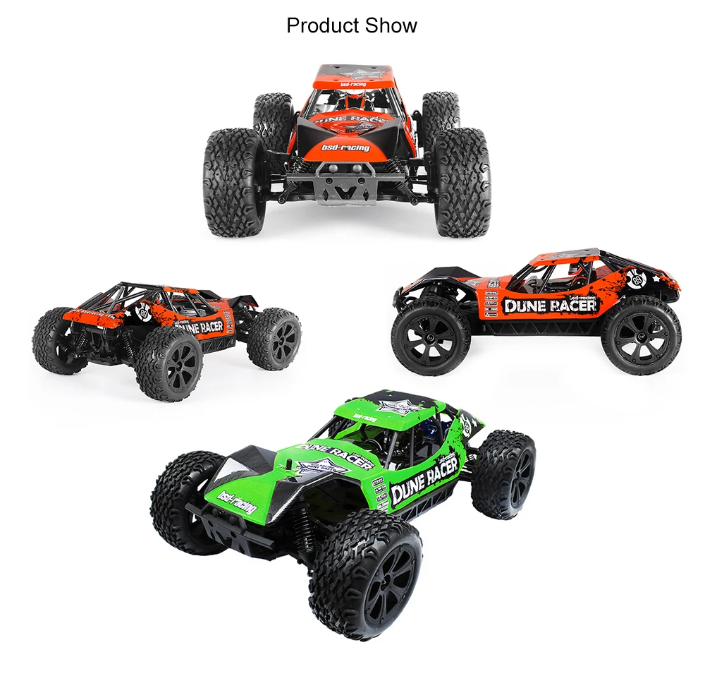 Распродажа BS218T 1/10 4WD RC Racer водонепроницаемый 37 км/ч высокая скорость устойчивый и безопасный RC Monster Truck внедорожные гоночные автомобили для детей