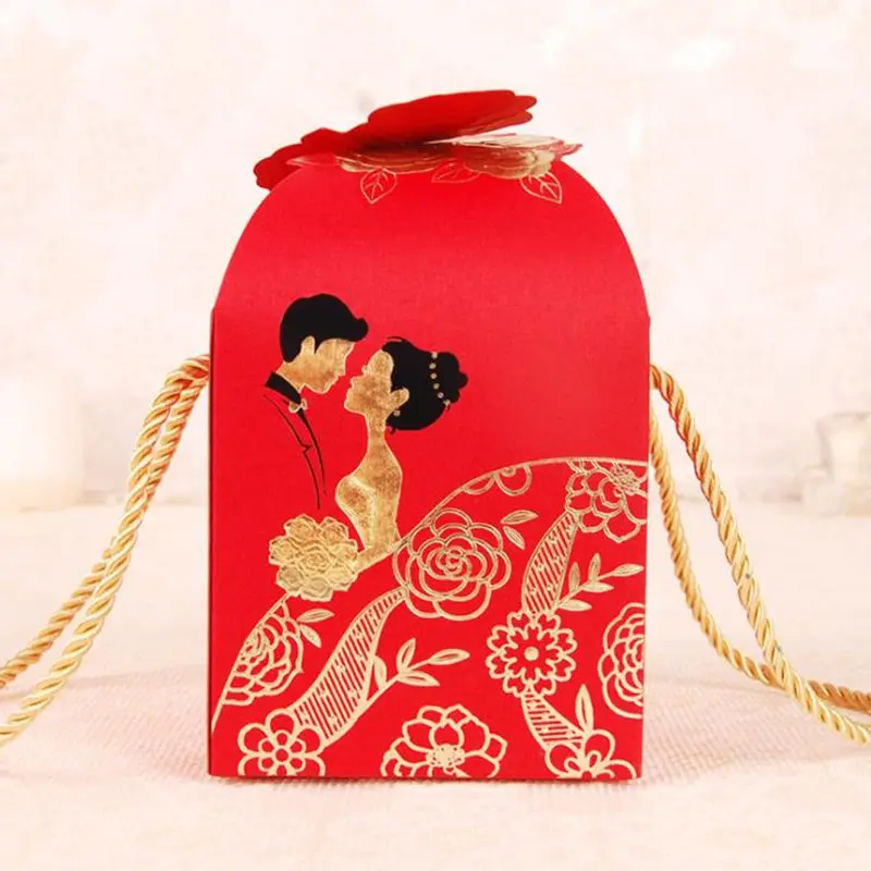 

Red color gift bag packaging bag Wedding Birthday New year Party gift bag F20173880