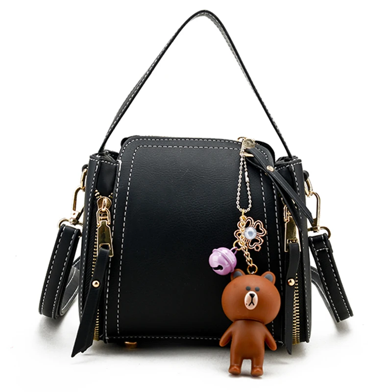 Women Bags Handbags Leather Female Over Shoulder Tote Fringe Bag Crossbody Tassel Zipper Sling ...