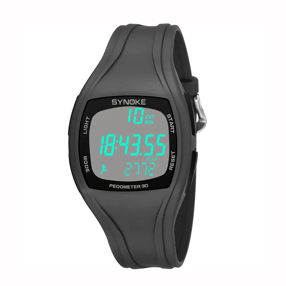 SYNOKE3D мужские часы спортивные Synoke калории шагомер хронограф уличные часы 50 м водонепроницаемые мужские часы zegarek meski