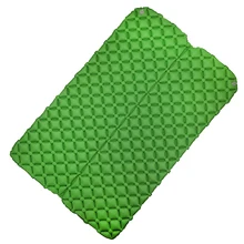 2 человека походный коврик двойной воздушный матрац кровать надувной коврик с надувным воздушным мешком