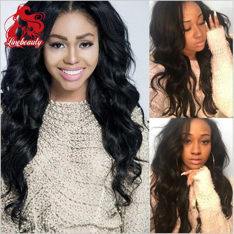 

High Quality Long Body Wave synthetic Lace Front Wig Fashion Wigs Hair Synthetic  For The Black Women