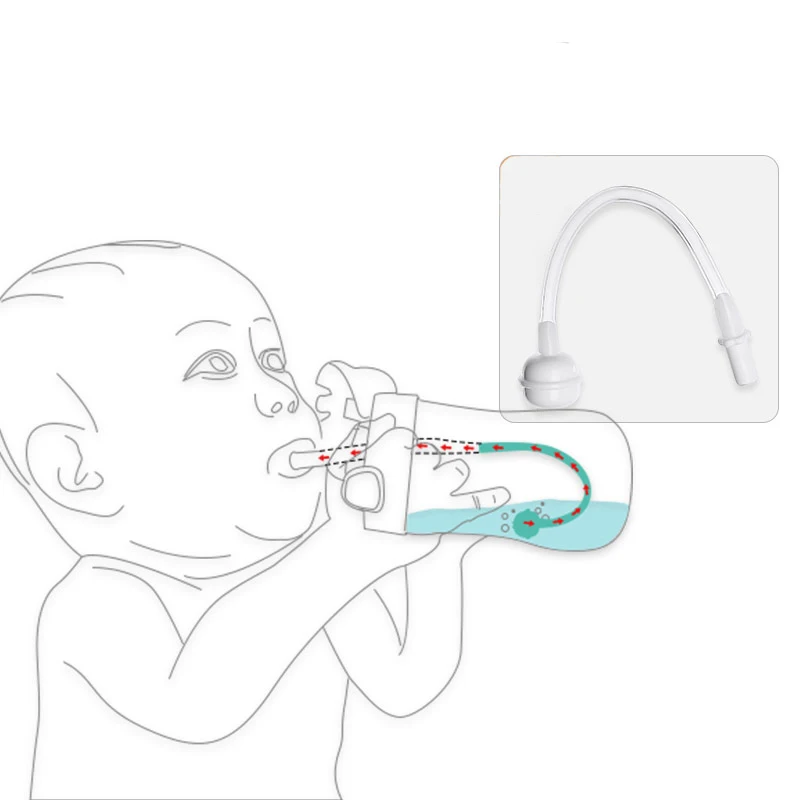 Детское Кормление детская бутылка для воды питьевой бицепышки Младенческая емкость для напитков чайник для детей пластиковая обучающая емкость открытый спорт бутылка