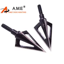 18 pçs unicase tiro com flecha caça arco flecha broadheads esportes & entretenimento 100 grãos de caça dicas seta arcos de caza
