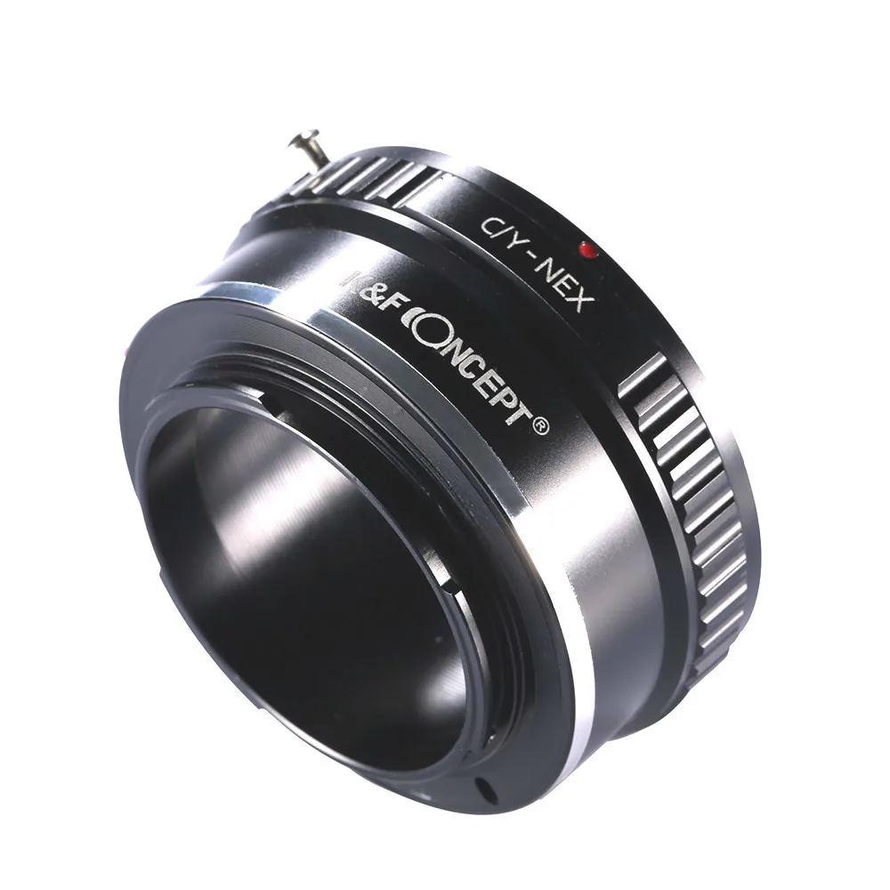 K&F Concept C/Y-NEX Адаптер переходное кольцо для установки объектива Contax C/Y на фотоаппараты Sony NEX E камеров