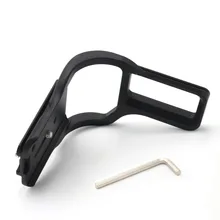 Новое поступление D5-LBG 1/" винтовая камера l-образная БЫСТРОРАЗЪЕМНАЯ пластина с батарейным отсеком для Nikon D5