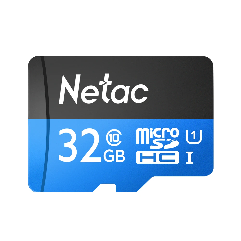 Netac P500 Class 10 16G/32G/64G/128G TF карта, Micro SDXC карты памяти флэш-память для хранения данных микро SD карты высокой Скорость до 80 МБ/с