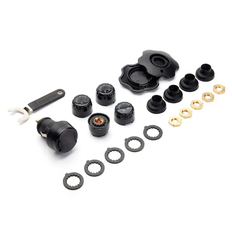 STEELMATE Wireless TMPS Tire Pressure Monitoring Intelligent System DIY High Precision 