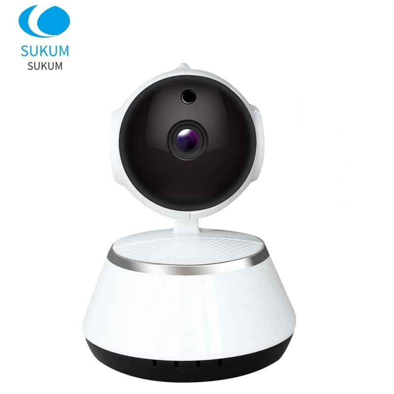 

720P Mini Baby Monitor Wireless IP Camera Two Ways Audio P2P Surveillance Security Home WIFI PT Camera Night Vision V380 APP