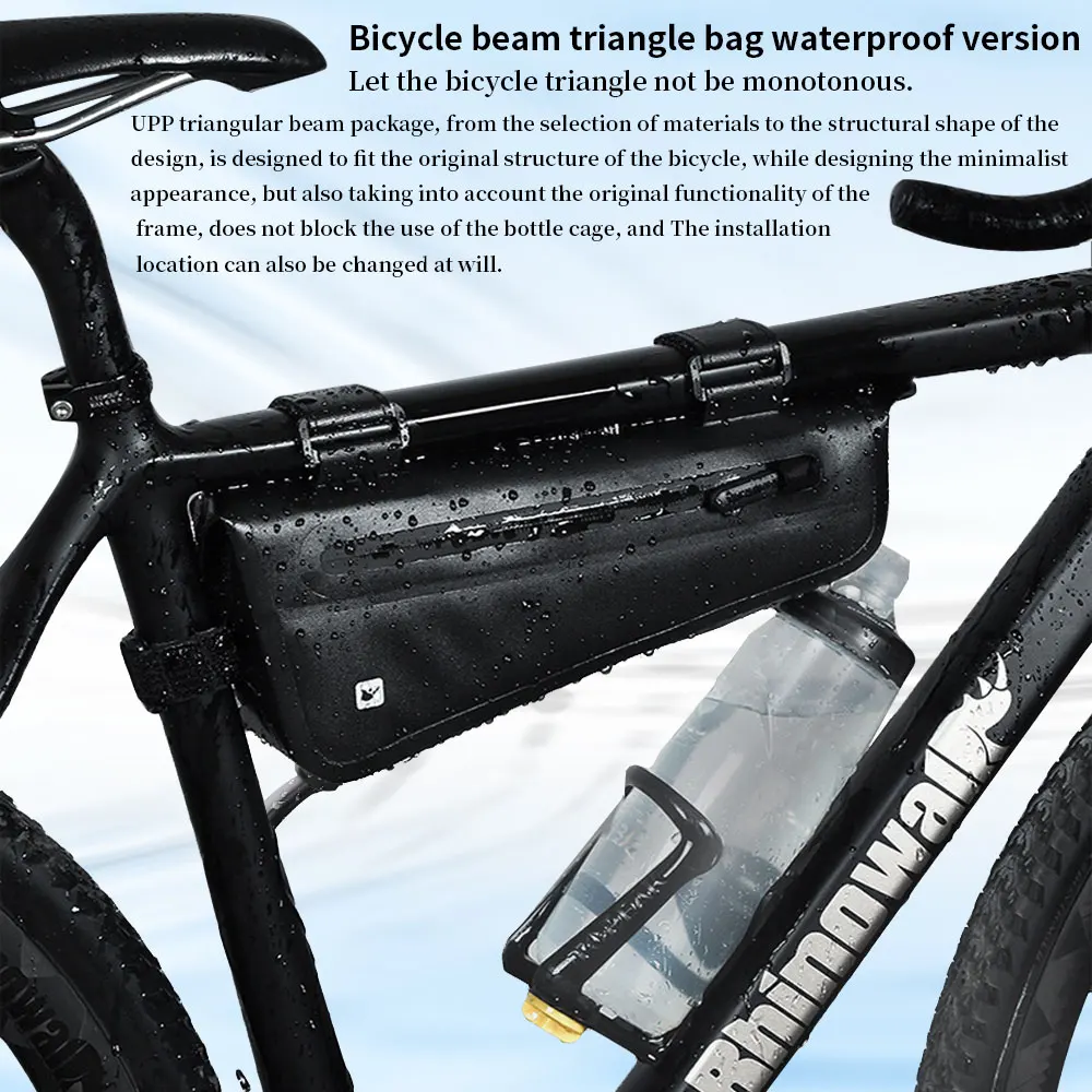 Top Waterproof 36V 48V Triangle Bag eBike Battery Lithium ion Batteries For 750W 500W 350W Bafang BBS02 BBS03 TSDZ2 Electric Bicycle 4