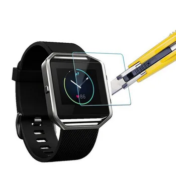 

Ultra HD Clear Tempered Glass Protective Film Guard For Fitbit Blaze Sport Smart Watch Toughened Display Screen Protector Cover