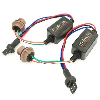 

200PCS 7443/T20 LED Turn Signal Error Code Eliminator Warning Canceller LED Light Warning Error Free Canceller Decoder