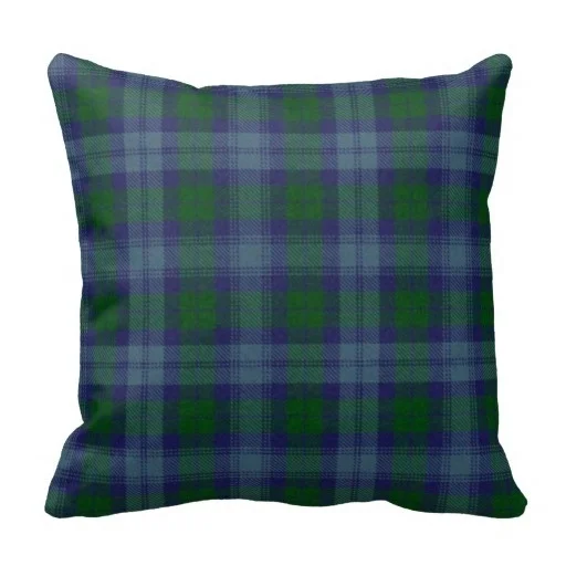 Ugly Traditional Sutherland font b Tartan b font Plaid Pillow Case Size 20 by 20 Free