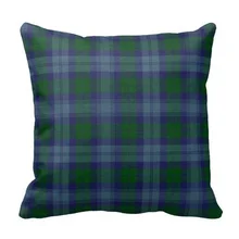 Ugly Traditional Sutherland Tartan Plaid Pillow Case (Size: 20″ by 20″) Free Shipping