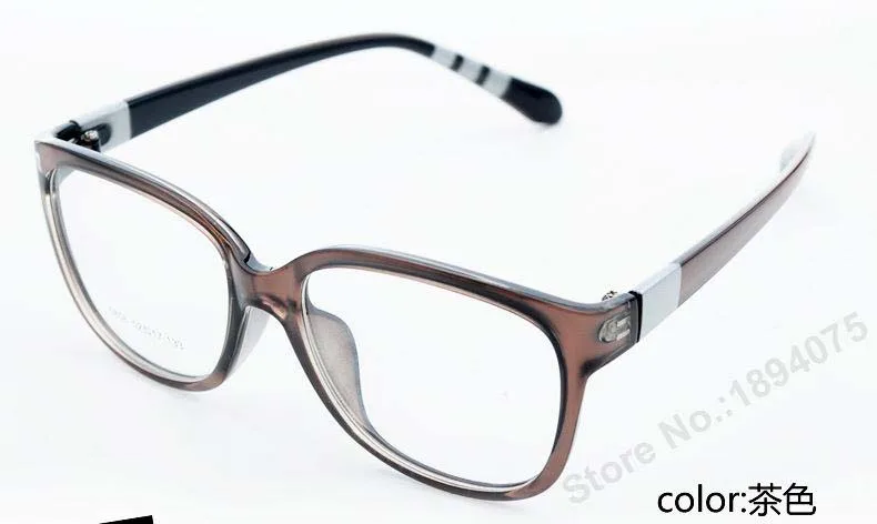 Предписанные оправы очков мужские и женские очки компьютерные очки очках очки Оптические винтажные очки против лучей компьютера brightful M5856 - Цвет оправы: brown