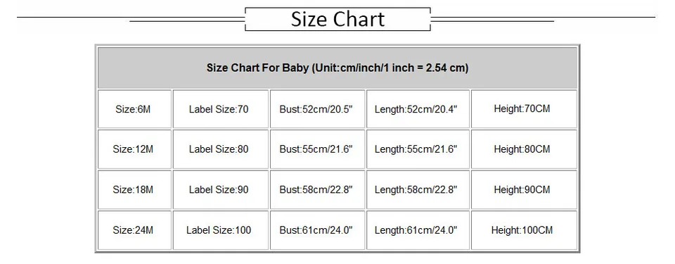 baby clothes size 70