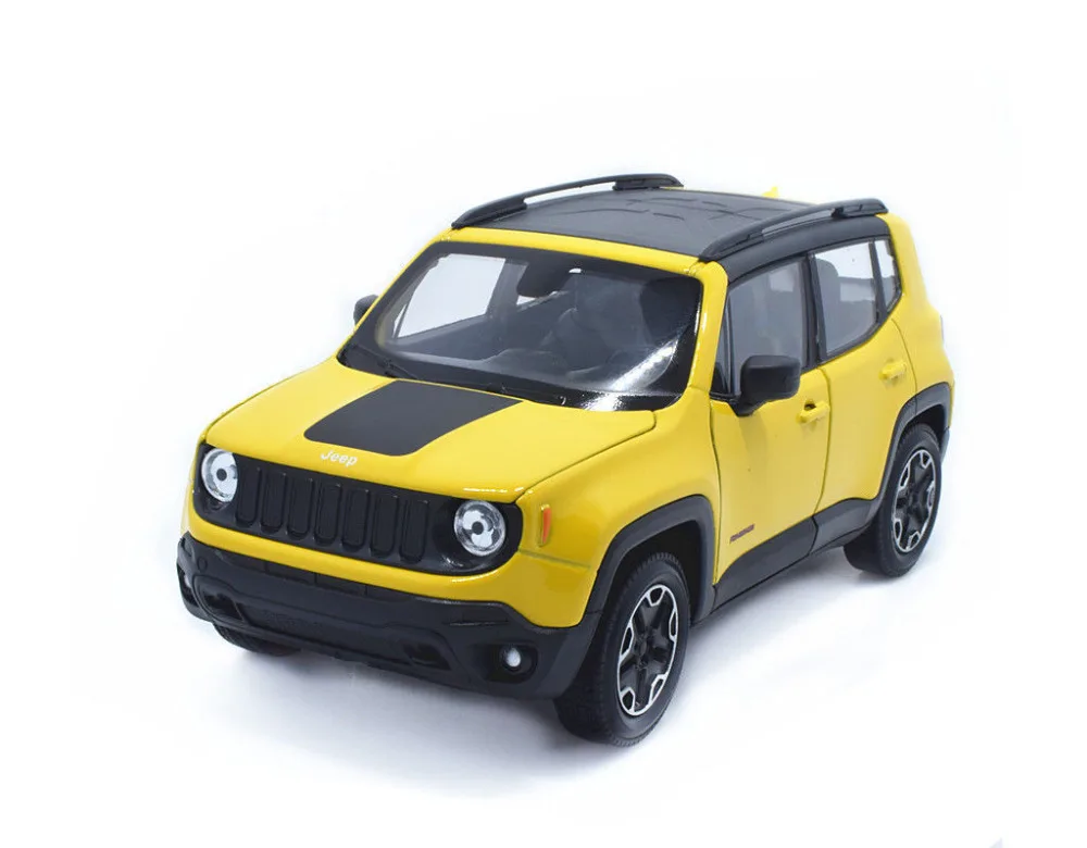 Welly 1:24 Jeep Renegade Модель литья под давлением спортивный гоночный автомобиль игрушка