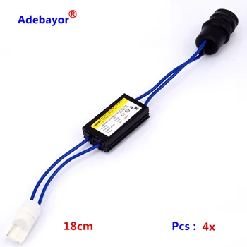 

3pcs T10 Canbus Error Free Resistor LED Decoder Warning Error Canceller T15 W5W LED Bulbs Adebayor car accessories