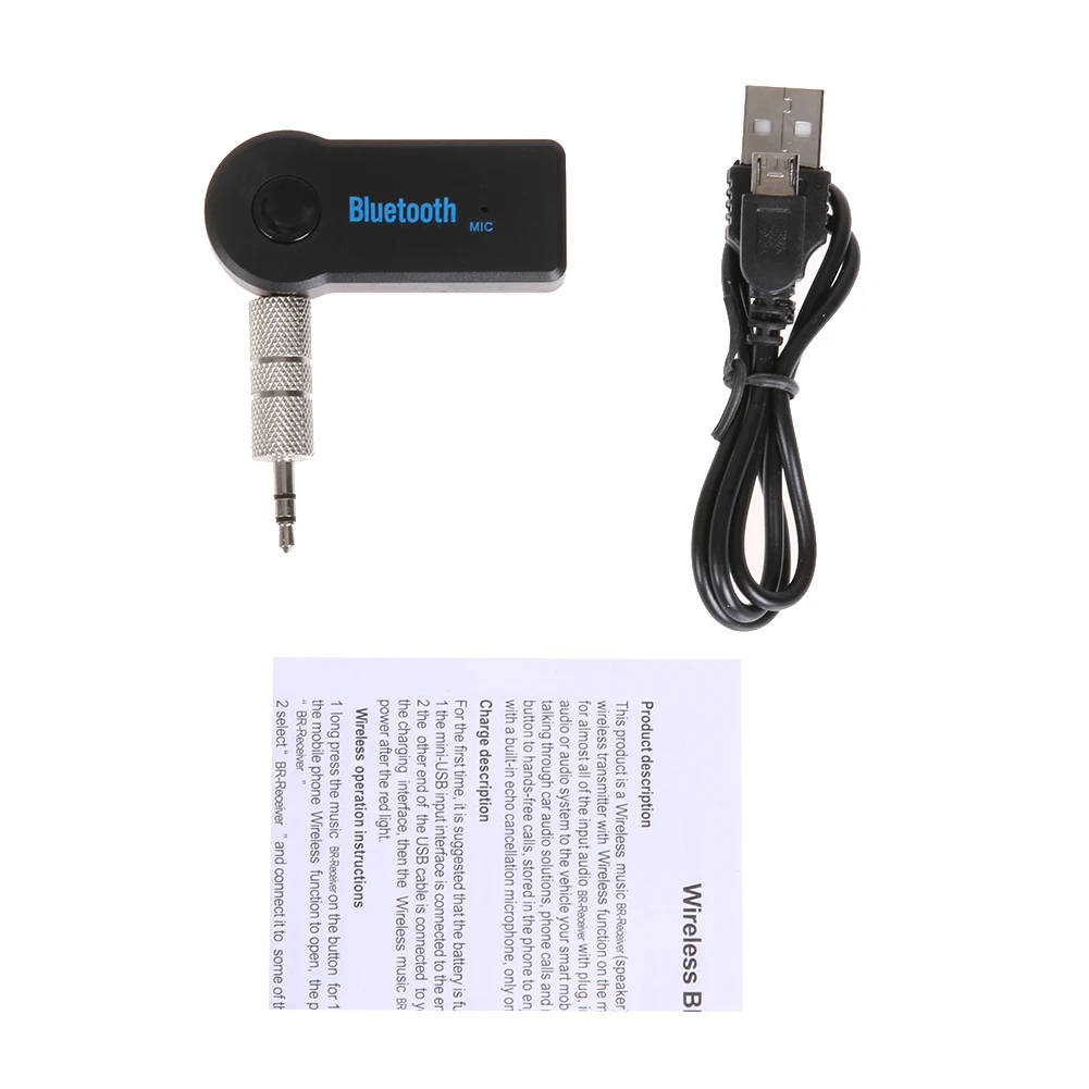 2 4 Ghz 3 5 мм разъем AUX беспроводной Bluetooth приемник адаптер для авто мини USB A2DP стерео