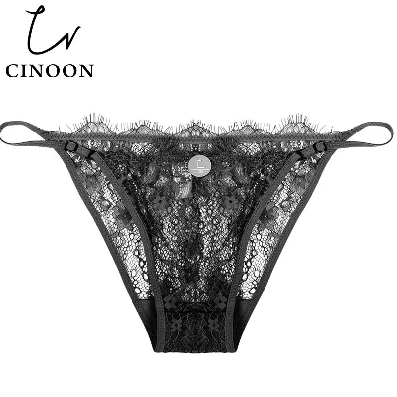 CINOON Briefs For Women 2018 New Lingerie Solid Color Underwear Sexy Thong Adjustable Underpants Soft Panties Free Shipping