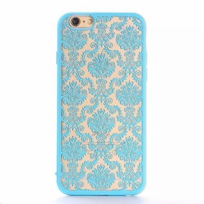 For-iPhone-6S-Case-6-7-Plus-5-5S-SE-Baroque-Retro-Court-Lace-Pattern-Texture-Hard-Plastic-Clear-Cover-Mobile-Phone-Accessories-1 (1)